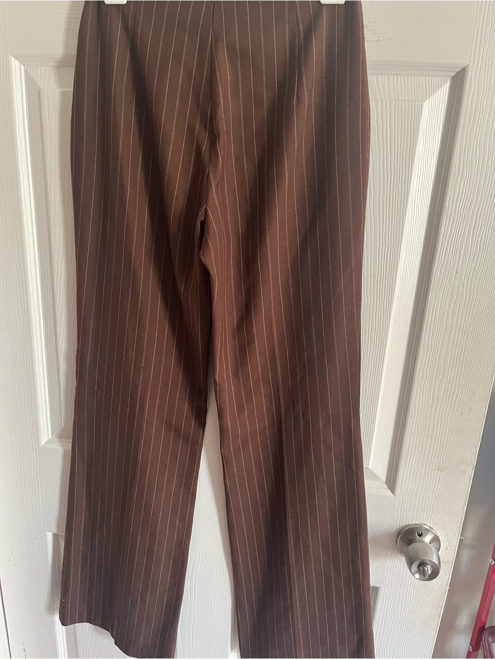 SET Reformation Brown Striped Cohen Vest Top and Straight Leg Pants size 0 - Picture 12 of 14
